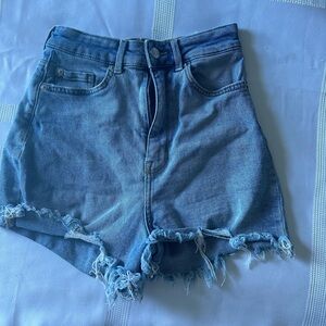 High waisted shorts
